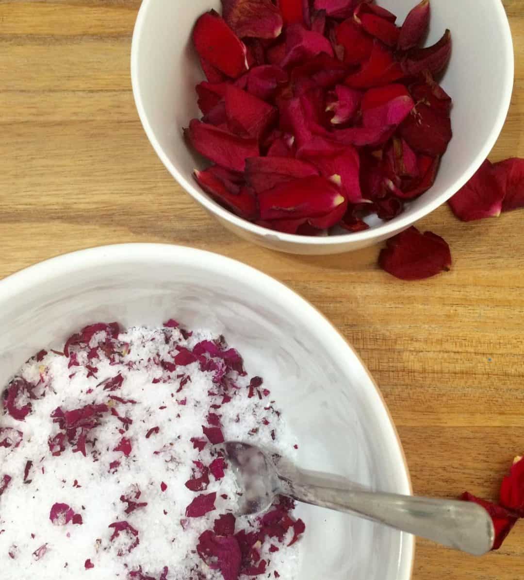 Naturally Crafty 5 How to Make Rose Petal Bath Salts Simple Parenting